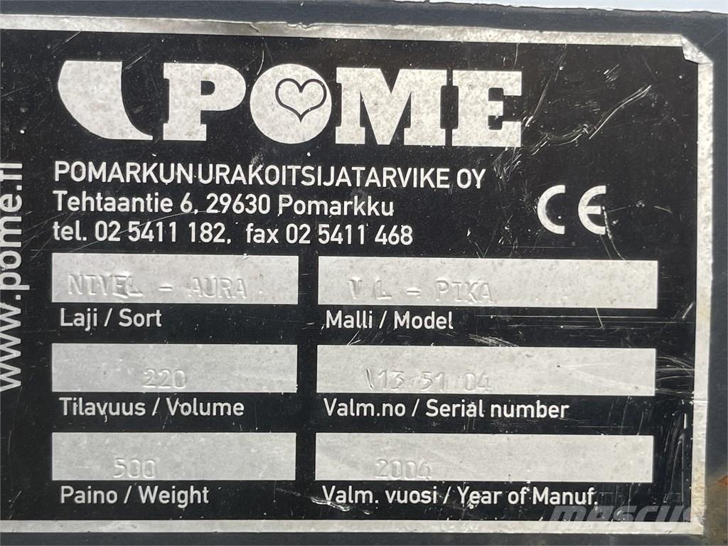 Pome 220 Nivelaura Sneeuwschuivers en -ploegen