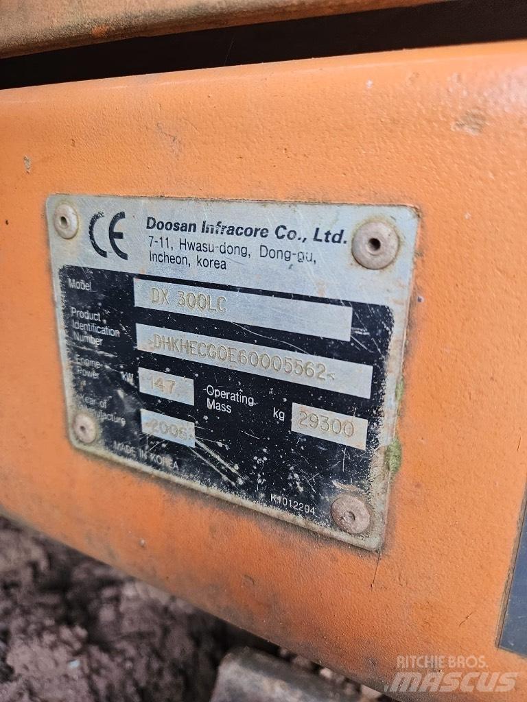 Doosan DX 300 LC-5 Rupsgraafmachines
