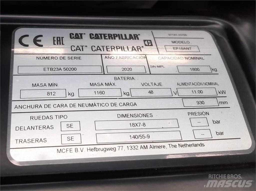 CAT EP18ANT Elektrische heftrucks