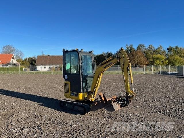 Komatsu PC16R HS Minigraafmachines < 7t