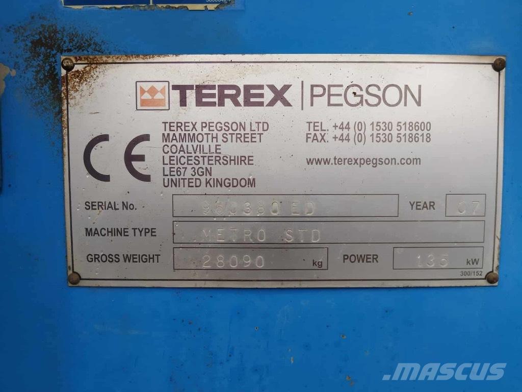 Terex Pegson Mobile crushers