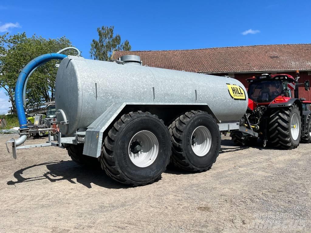 Hill 15m³ tankvogn Mestverspreider