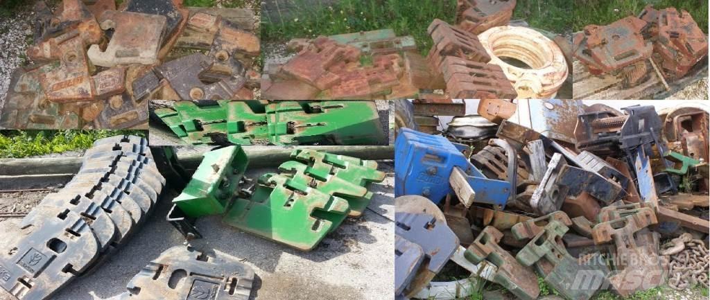  Pesos diversos tipos Overige accessoires voor tractoren