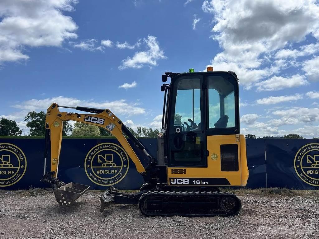 JCB 16 c-1 Speciale Graafmachines