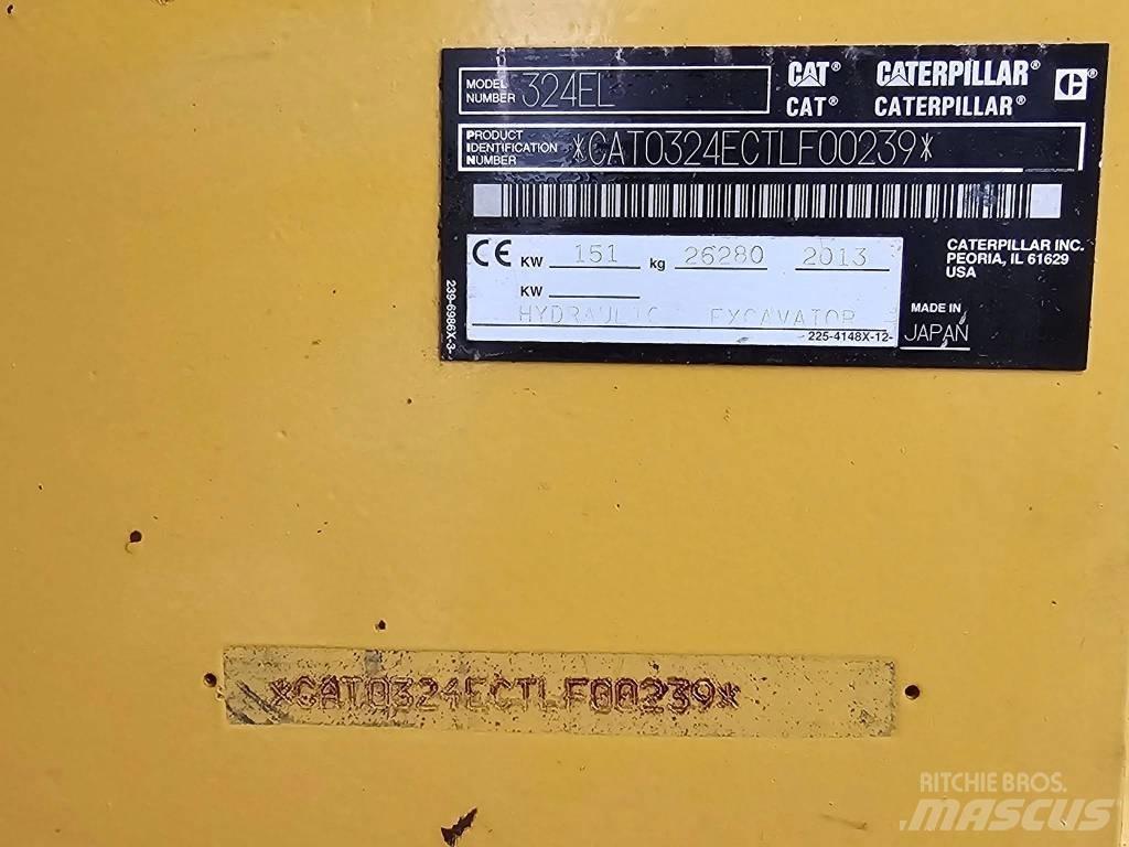 CAT 324 EL Rupsgraafmachines