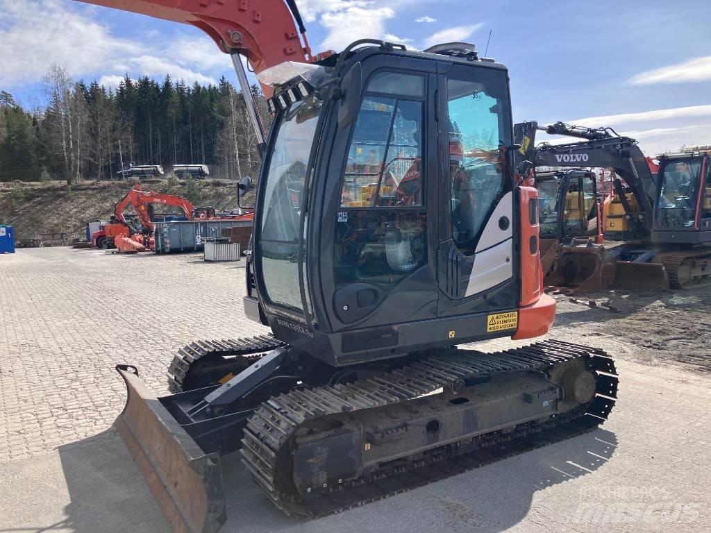 Hitachi ZX 85 US-6 Midigraafmachines 7t - 12t