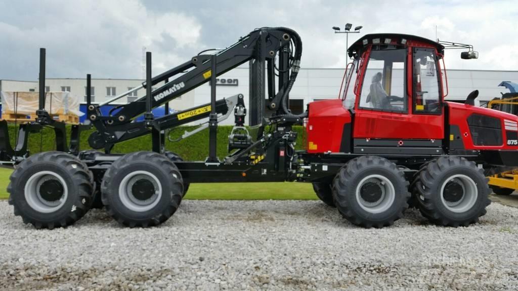 Komatsu 875 Uitrijwagens