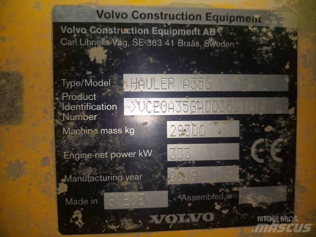 Volvo A 35 G Knik dumptrucks
