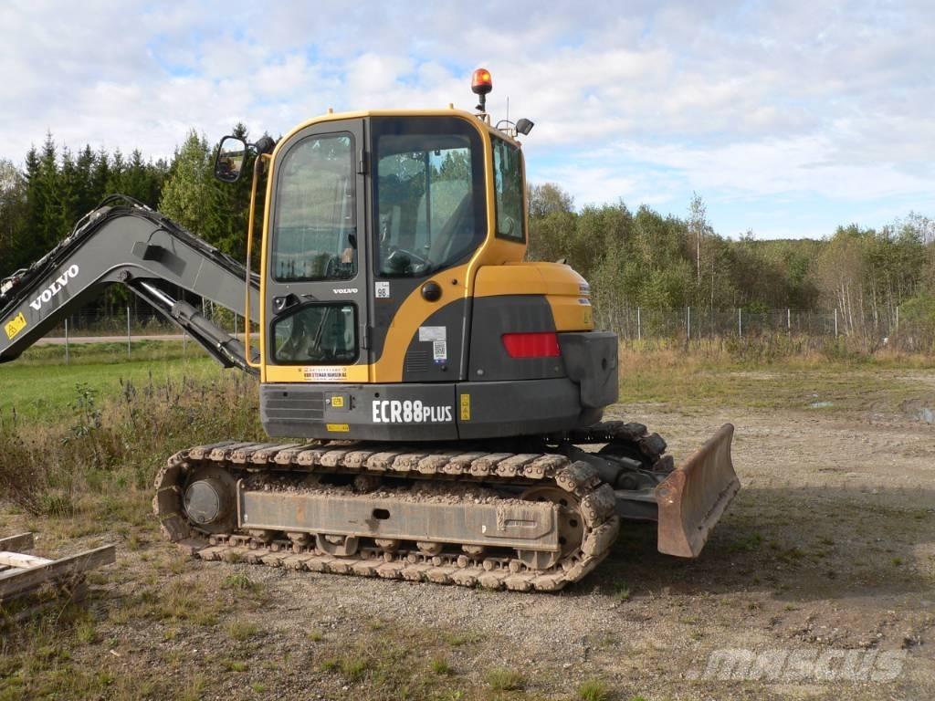Volvo ECR 88 PLUS Midigraafmachines 7t - 12t