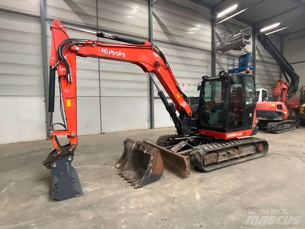 Kubota KX 080-4 A 2 Midigraafmachines 7t - 12t