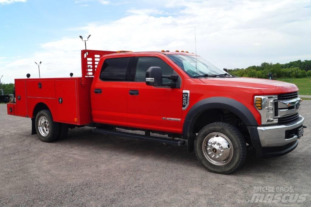 Ford F 450 XLT SD Bestelwagens met open laadbak