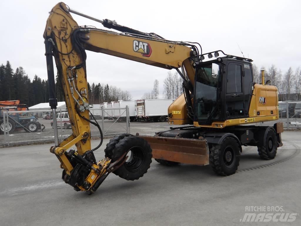 CAT M 318 Wielgraafmachines