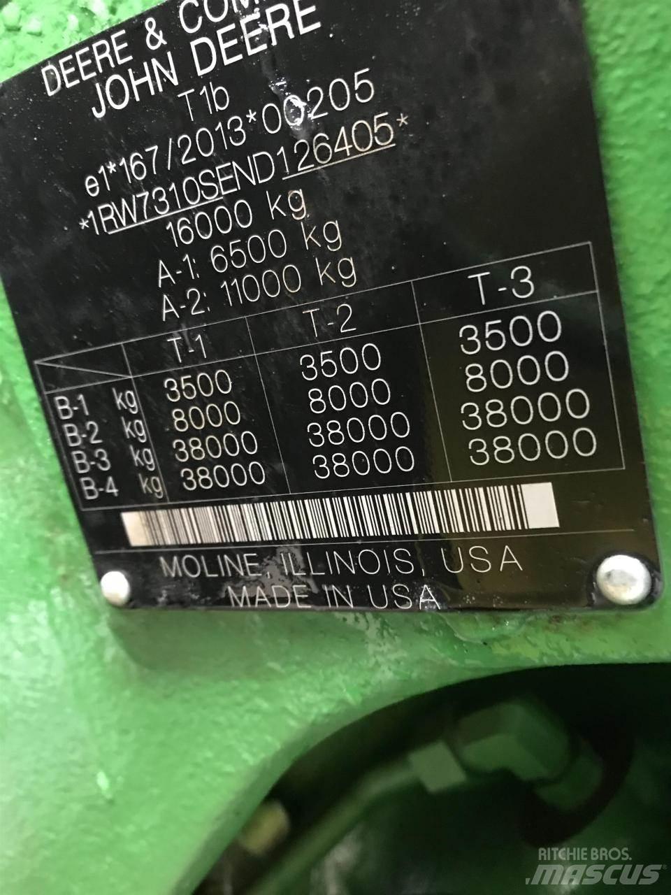 John Deere 7R 310 Tractoren