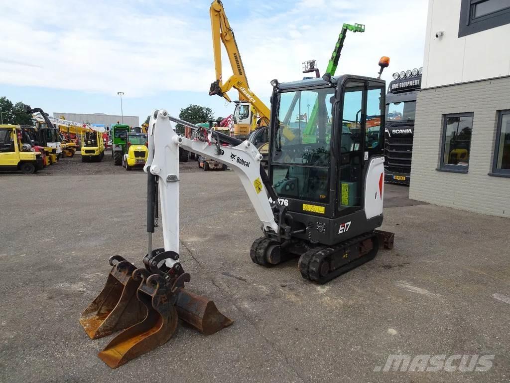 Bobcat E17 Minigraafmachines < 7t