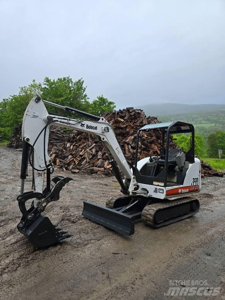 Bobcat 331G Minigraafmachines < 7t