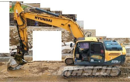Hyundai Robex 220 LC Rupsgraafmachines