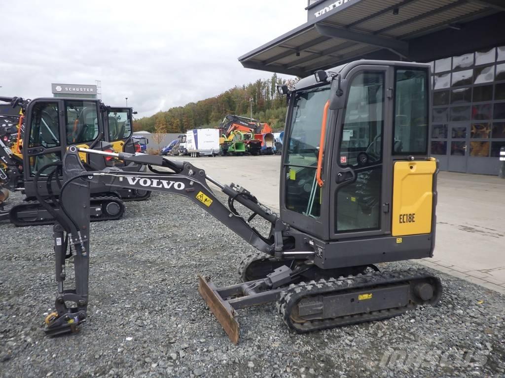 Volvo EC 18 E Minigraafmachines < 7t