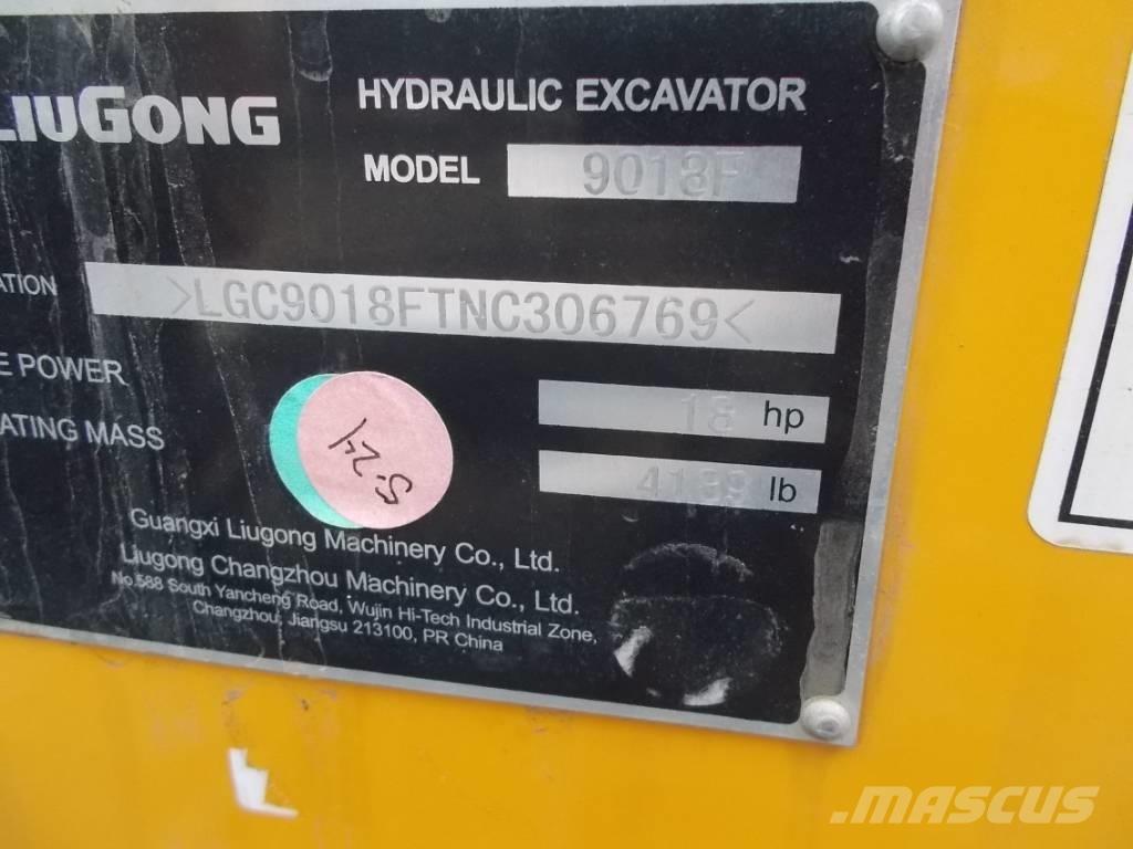  LuiGong 9018 F Minigraafmachines < 7t