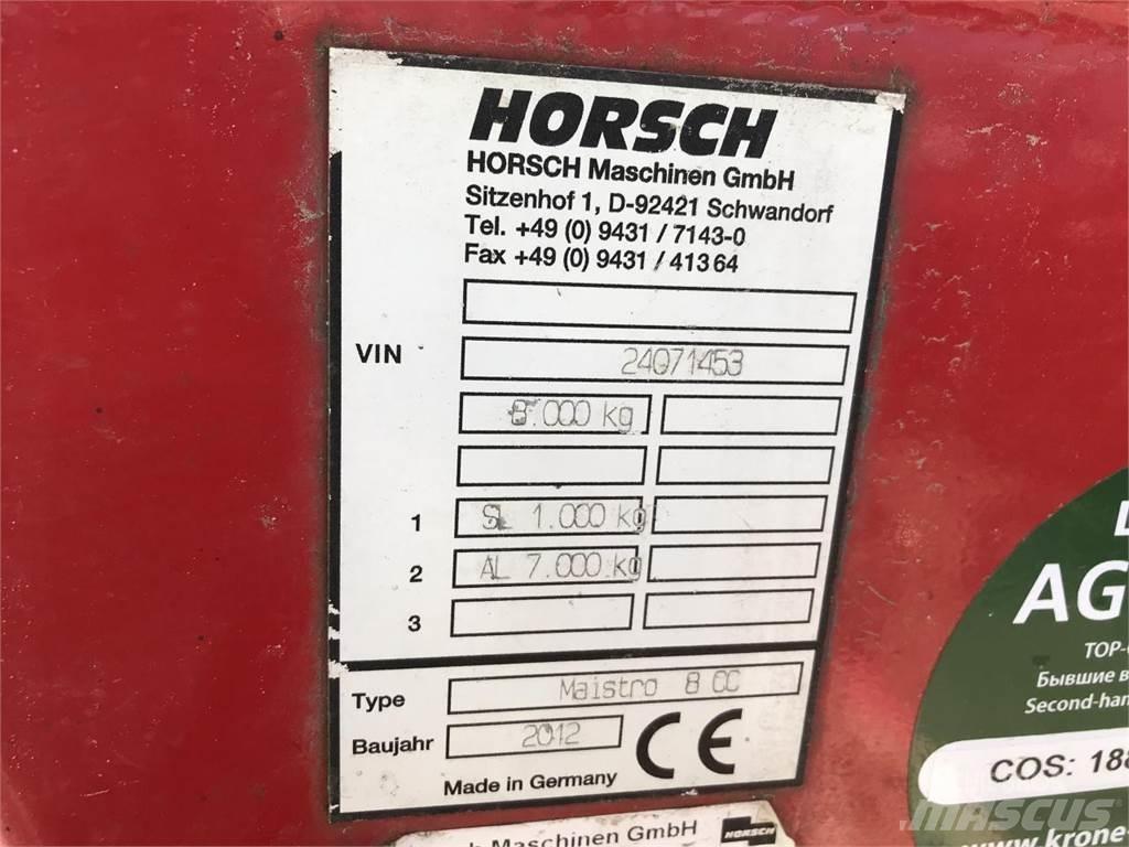 Horsch Maistro 8CC Precisiezaaimachines