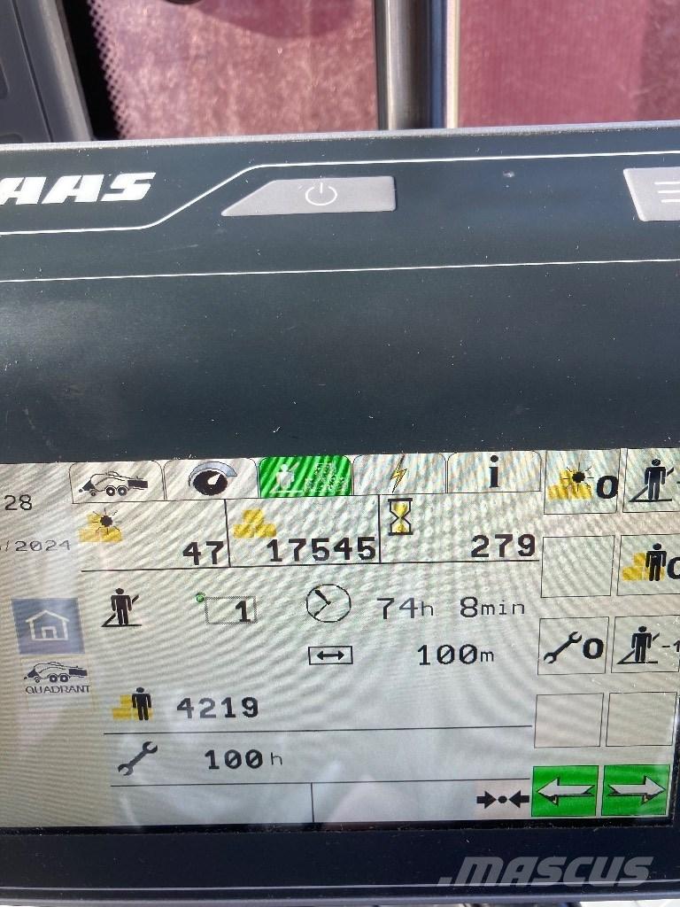 CLAAS Quadrant 4000 Vierkante balenpers