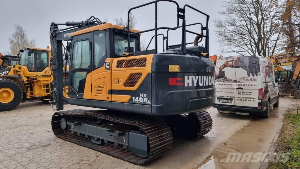 Hyundai HX 140 AL Rupsgraafmachines