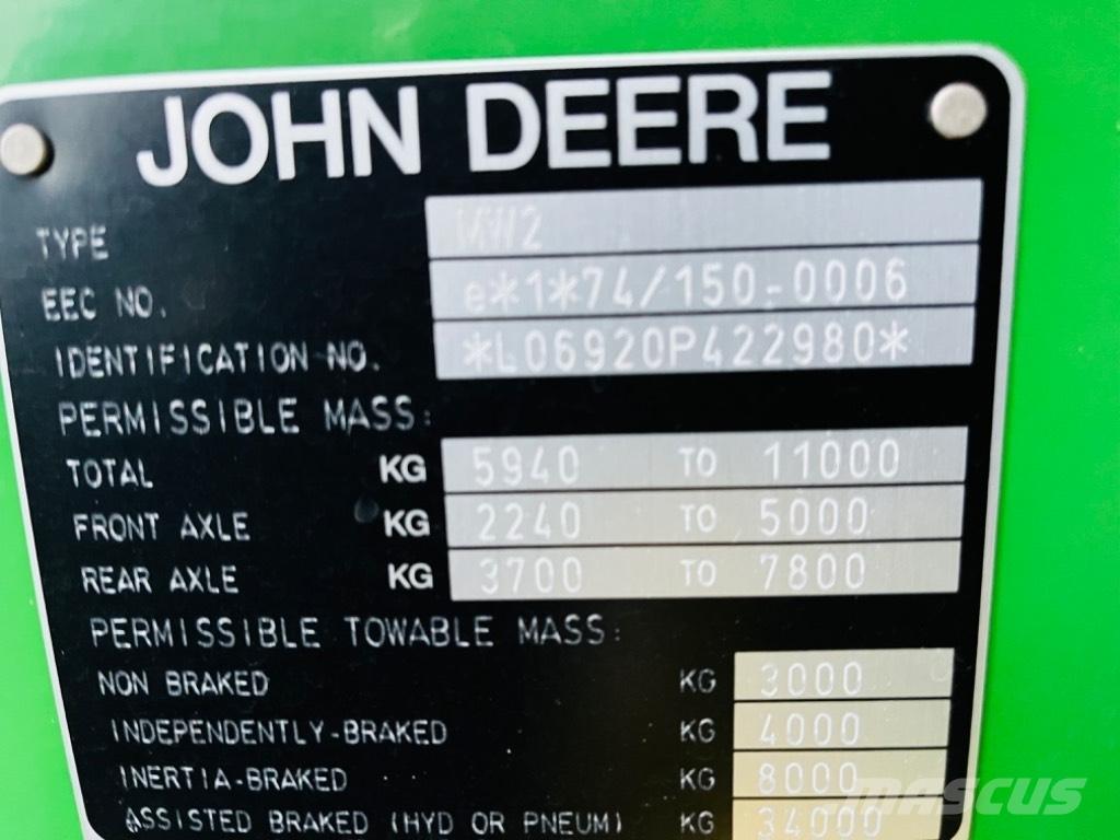 John Deere 6920 TLS Tractoren