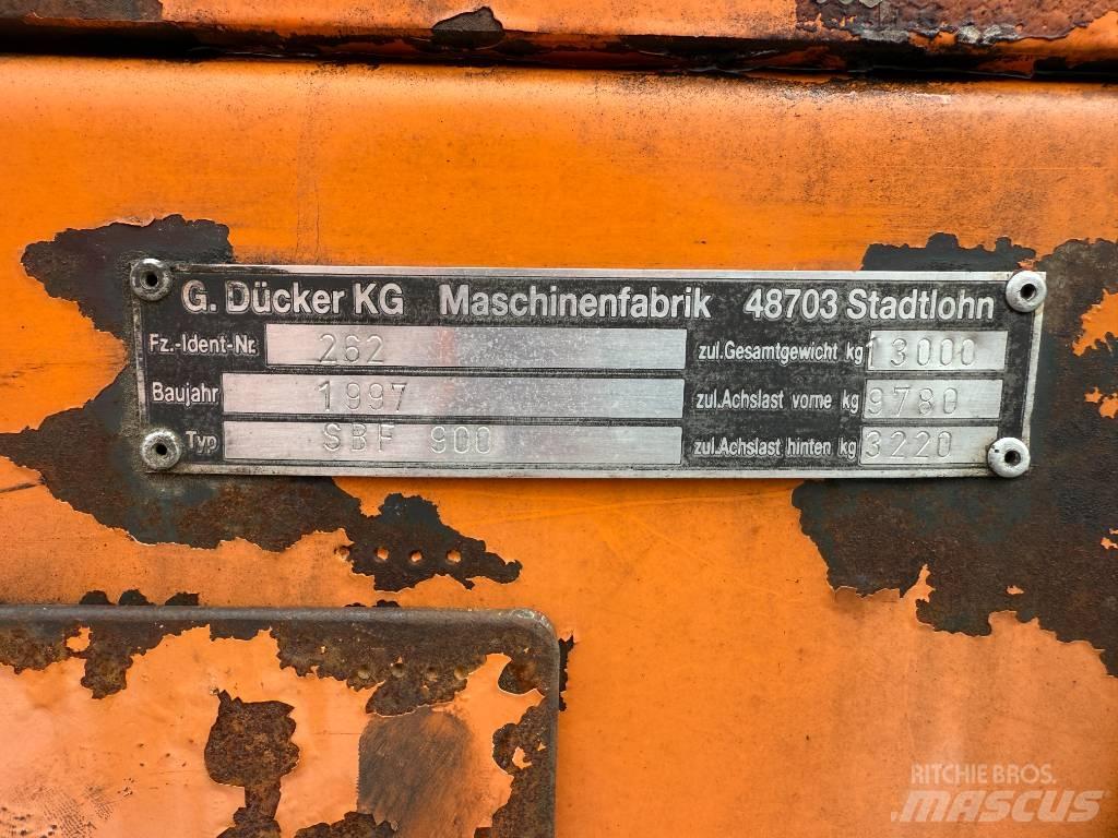 Dücker SBF 900 Bouw - Overige