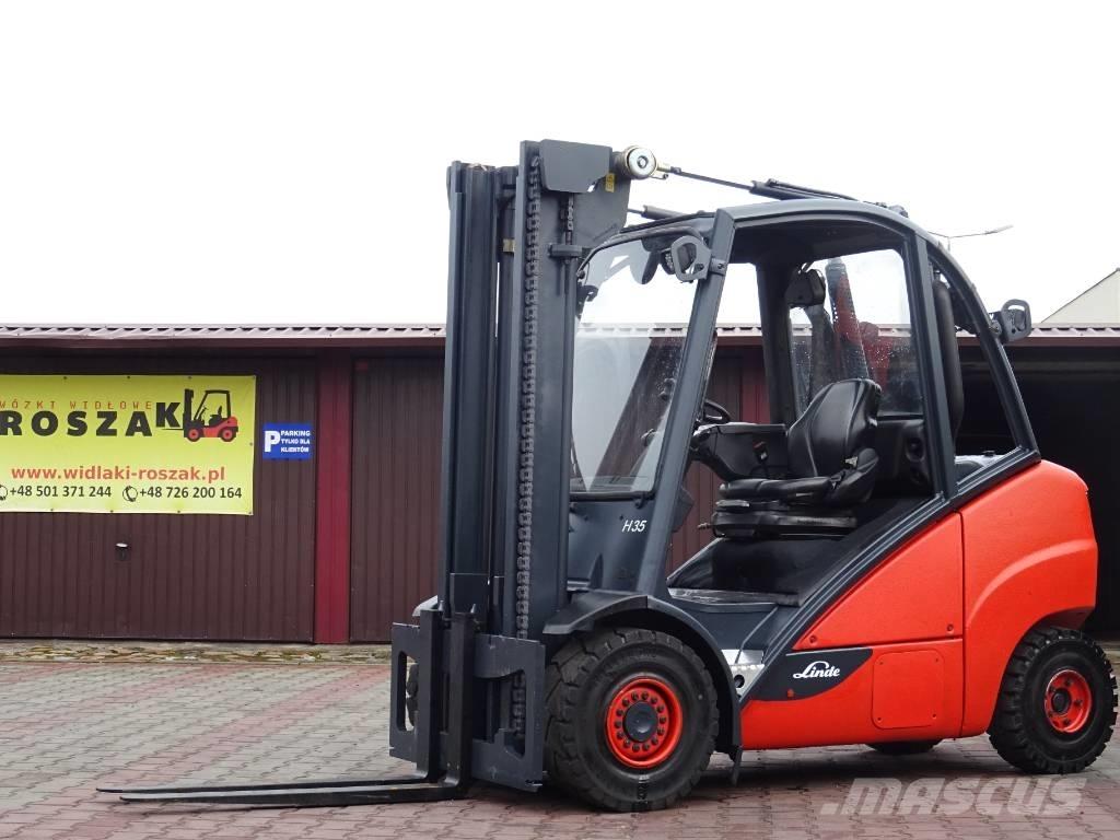 Linde H35D-02 Diesel heftrucks