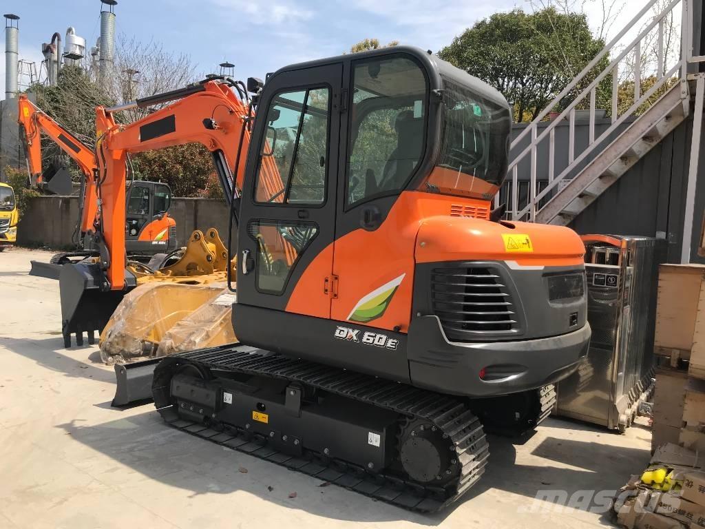 Doosan DX 60 Rupsgraafmachines