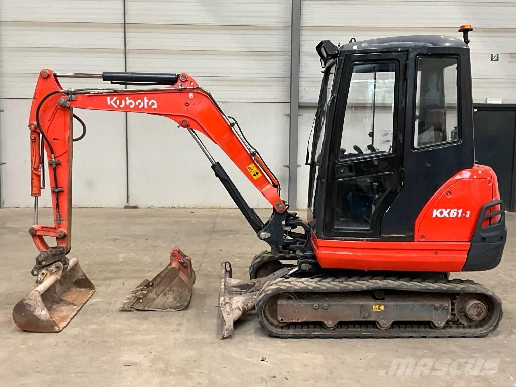 Kubota KX 61-3 Minigraafmachines < 7t