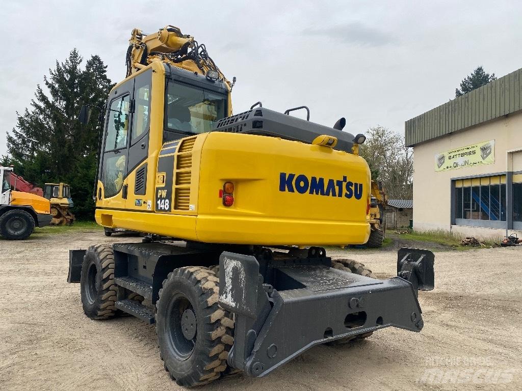 Komatsu PW 148-8 Wielgraafmachines
