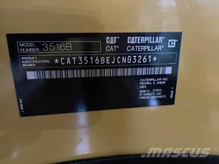 CAT 3516B-HD Diesel generatoren