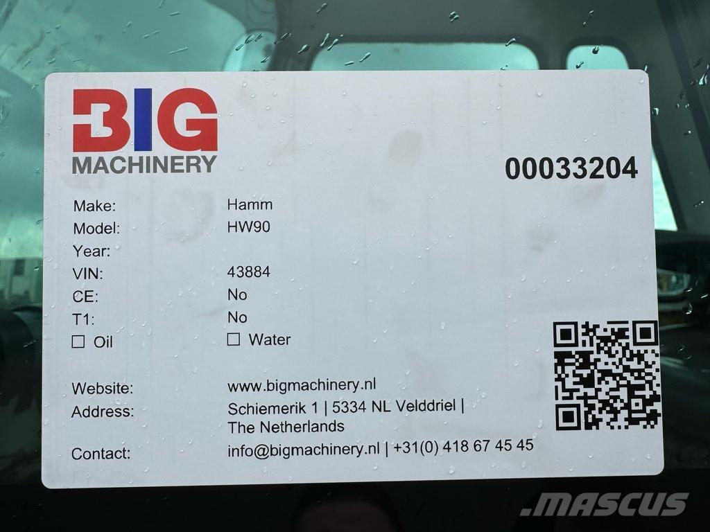 Hamm HW90 / 8 Duowalsen