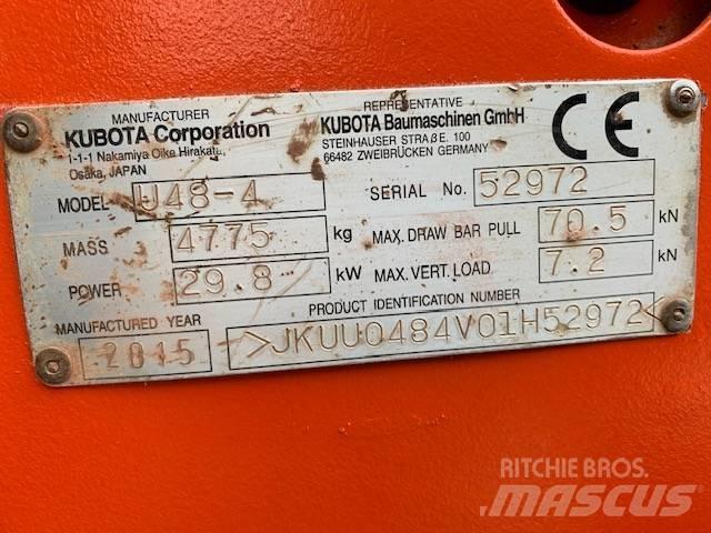 Kubota U 48-4 Minigraafmachines < 7t