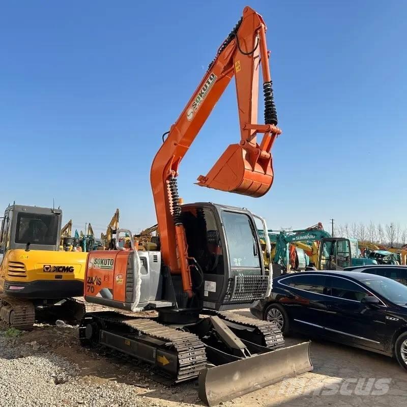 Hitachi ZX 70 Midigraafmachines 7t - 12t