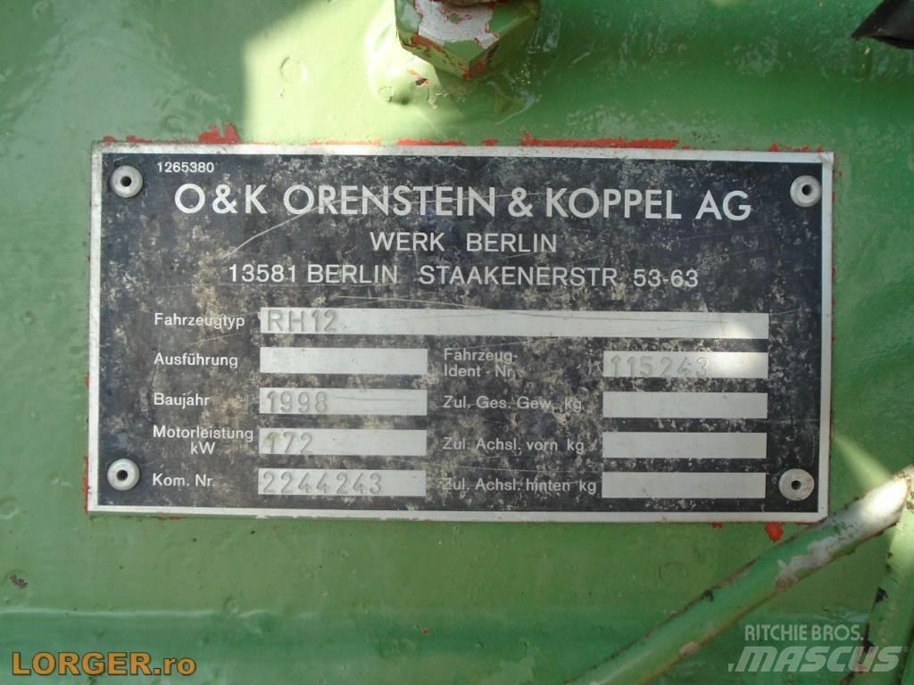 O&K RH 12 Rupsgraafmachines
