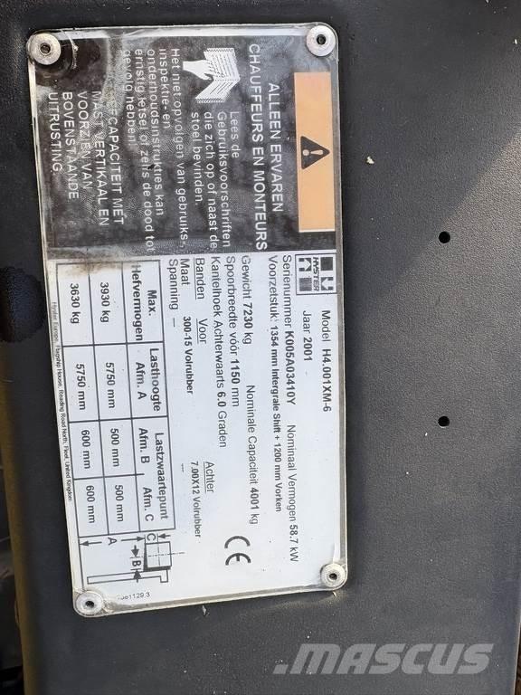 Hyster 4.00 xm-6 Diesel heftrucks