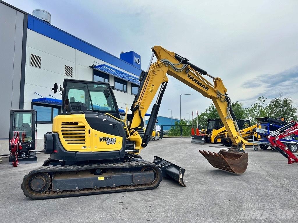 Yanmar Vio 80-2PB Midigraafmachines 7t - 12t