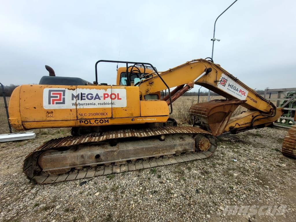 Hyundai 250 Rupsgraafmachines