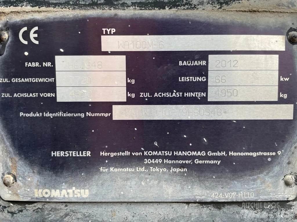 Komatsu WA100 Wielladers