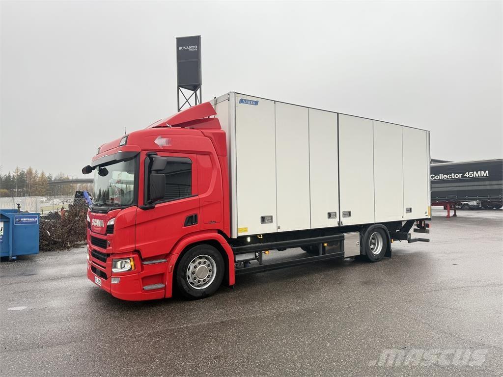 Scania P280 4X2 Bakwagens met gesloten opbouw