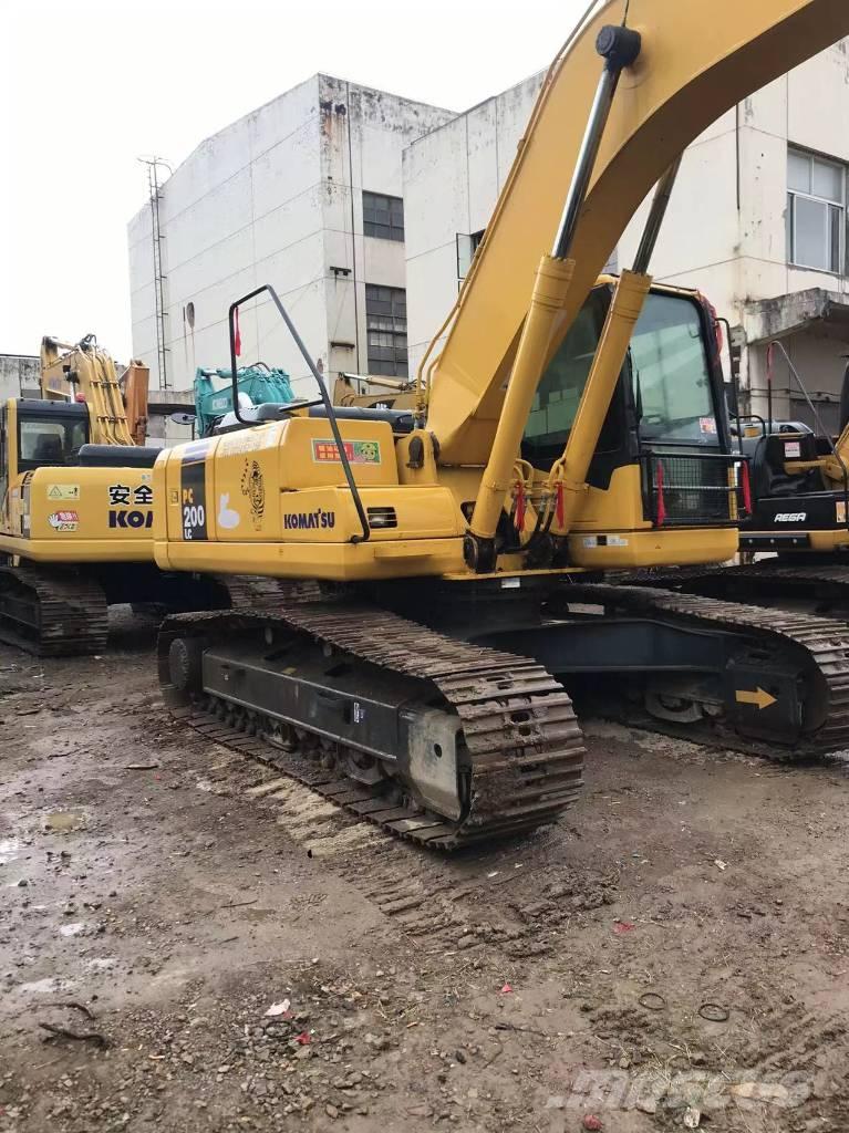 Komatsu pc200-7 Rupsgraafmachines