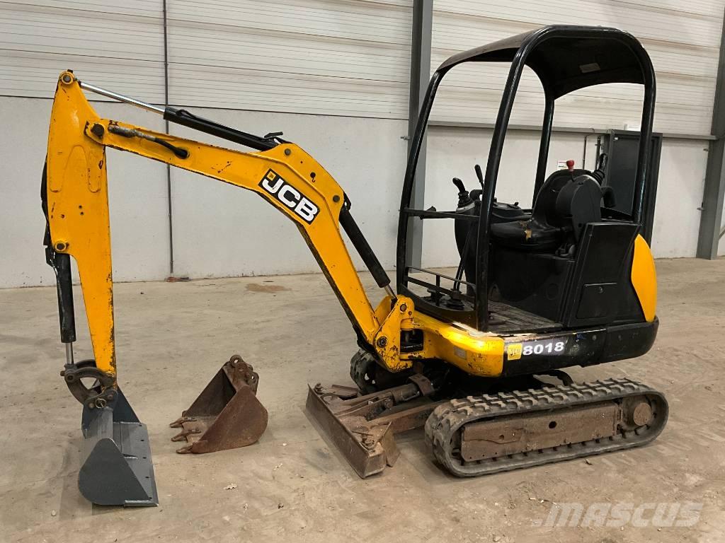 JCB 8018 Minigraafmachines < 7t