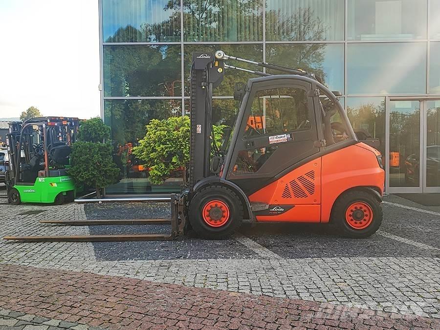 Linde H45T-02 LPG heftrucks