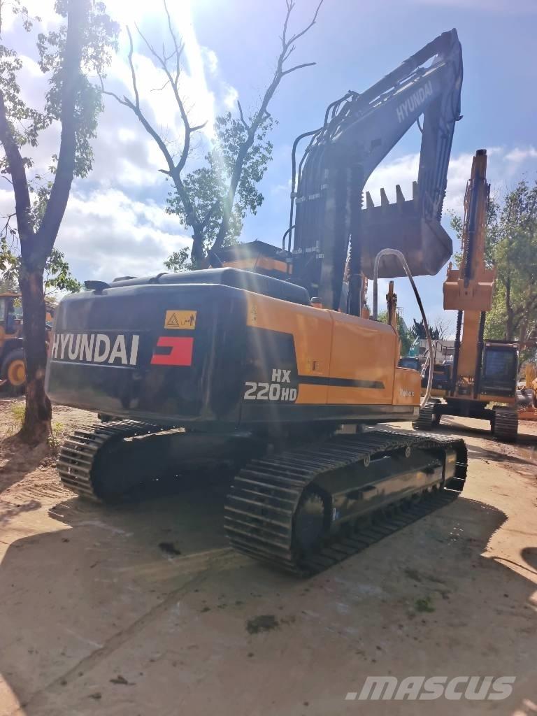 Hyundai HX220HD Rupsgraafmachines
