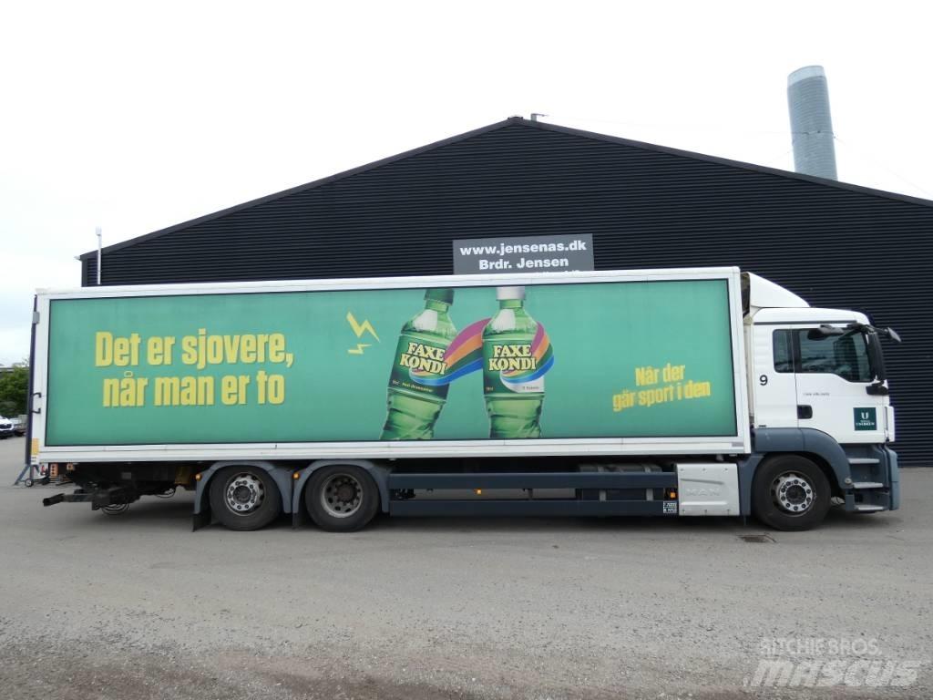 MAN TGS 26.320 Bakwagens met gesloten opbouw