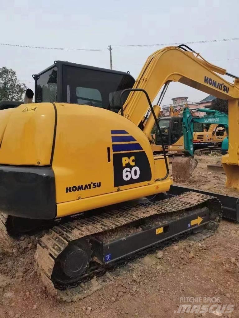 Komatsu PC 60 Rupsgraafmachines