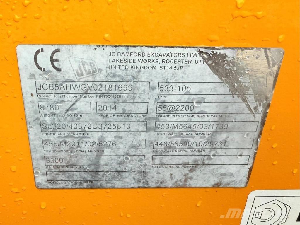 JCB 533-105 Verreikers