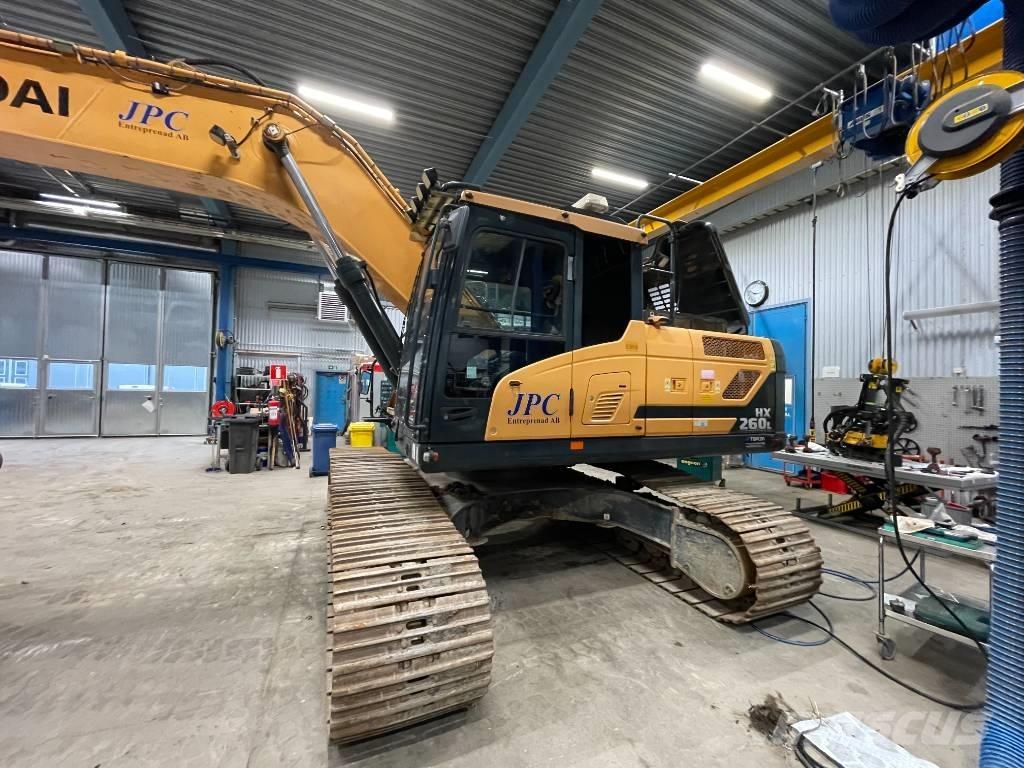 Hyundai HX 260 L Rupsgraafmachines