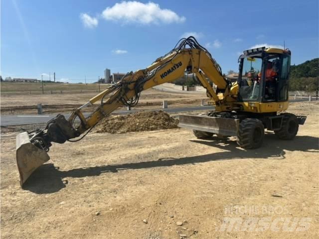 Komatsu PW98 MR-10 Wielgraafmachines